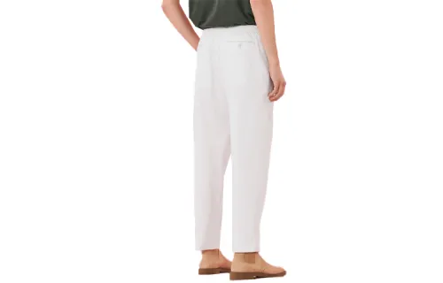 HERMES Casual Pants Men's White