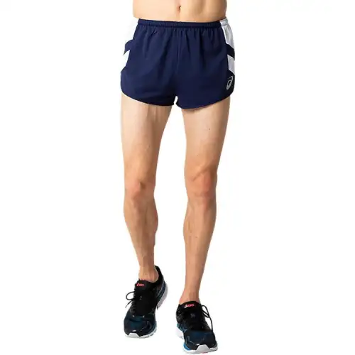 Asics Casual Shorts Men's Navy Blue