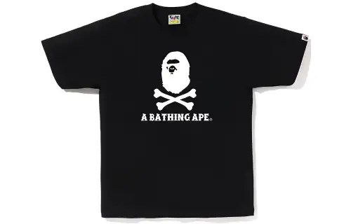 A BATHING APE T Shirt Men's Black