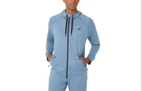 Asics Jackets & Coats Men's Light Blue