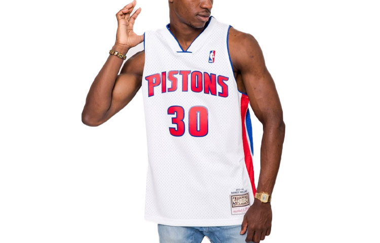 Mitchell Ness Basketball Jersey Men’s White