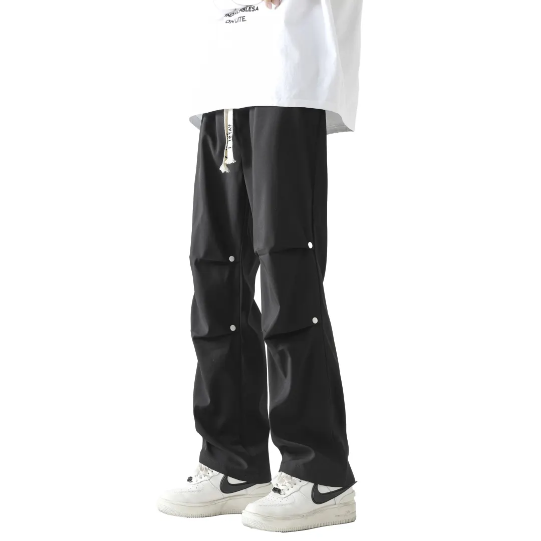 YATSI Casual Pants Unisex Moderate Straight Fit Pants