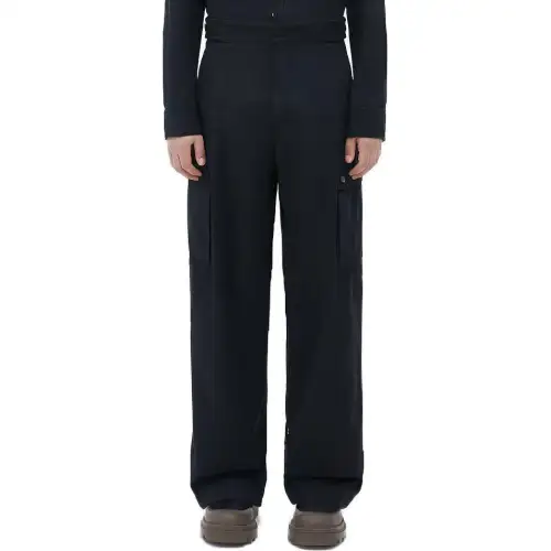 Bottega Veneta Cargo Pants Men's Navy Blue Moderate