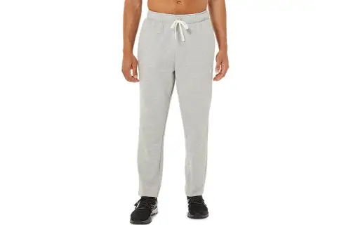 Asics Fleece Tapered Pant Knitted Sweatpants Men's Gray