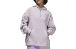 Jordan Sweatshirts Women's Light Purple Hooded Moderate Regular