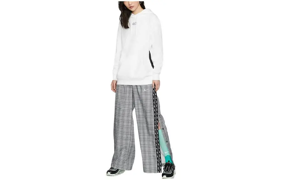 Nike Sweatshirts Women's White Hooded Moderate Other