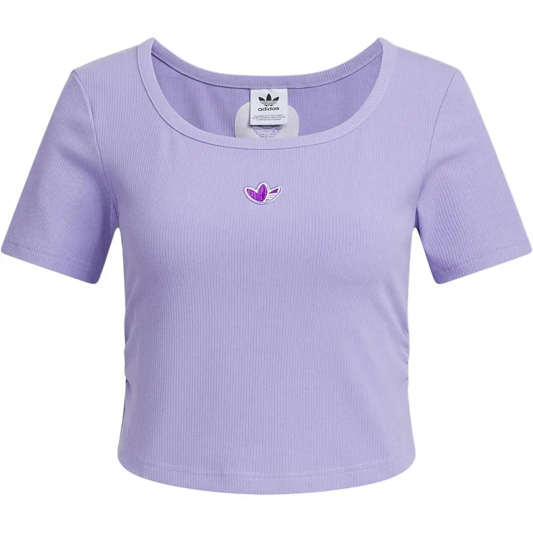 Adidas Originals T Shirt Women's Light Purple
