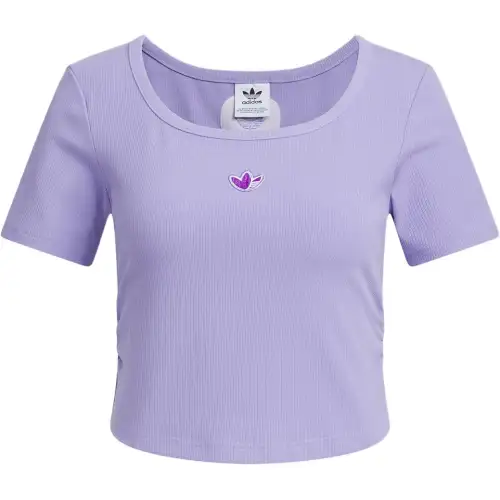 Adidas Originals T Shirt Women's Light Purple