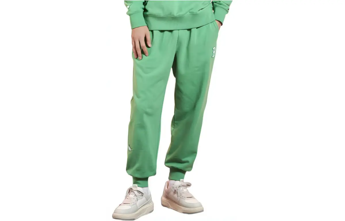 MLB Boston Red Sox Knitted Sweatpants Unisex Green Moderate Sweatpants