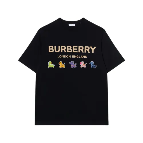 Burberry T Shirts Men's Crew Neck