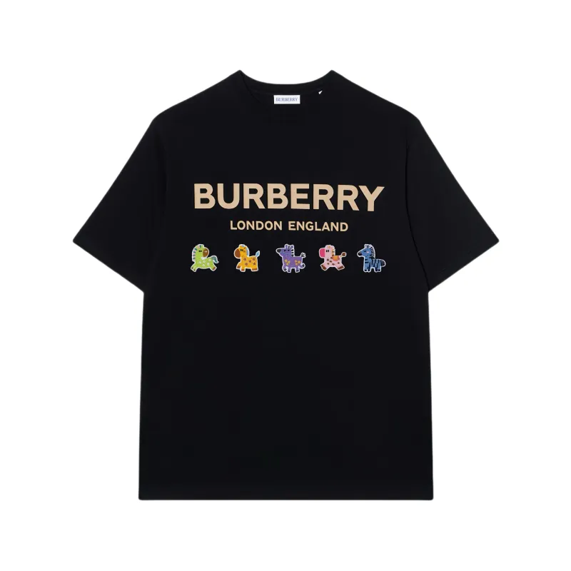Burberry T Shirts Men's Crew Neck