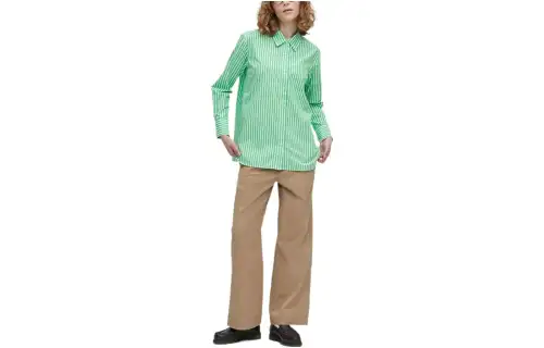 UNIQLO Shirts Women's Green Moderate Shirt