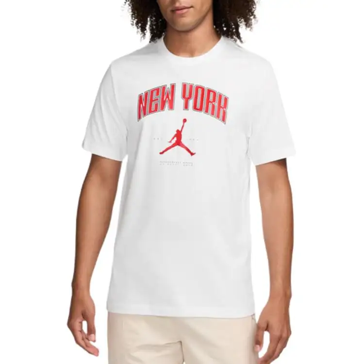 Jordan Apparel T Shirts Men's White Crew Neck