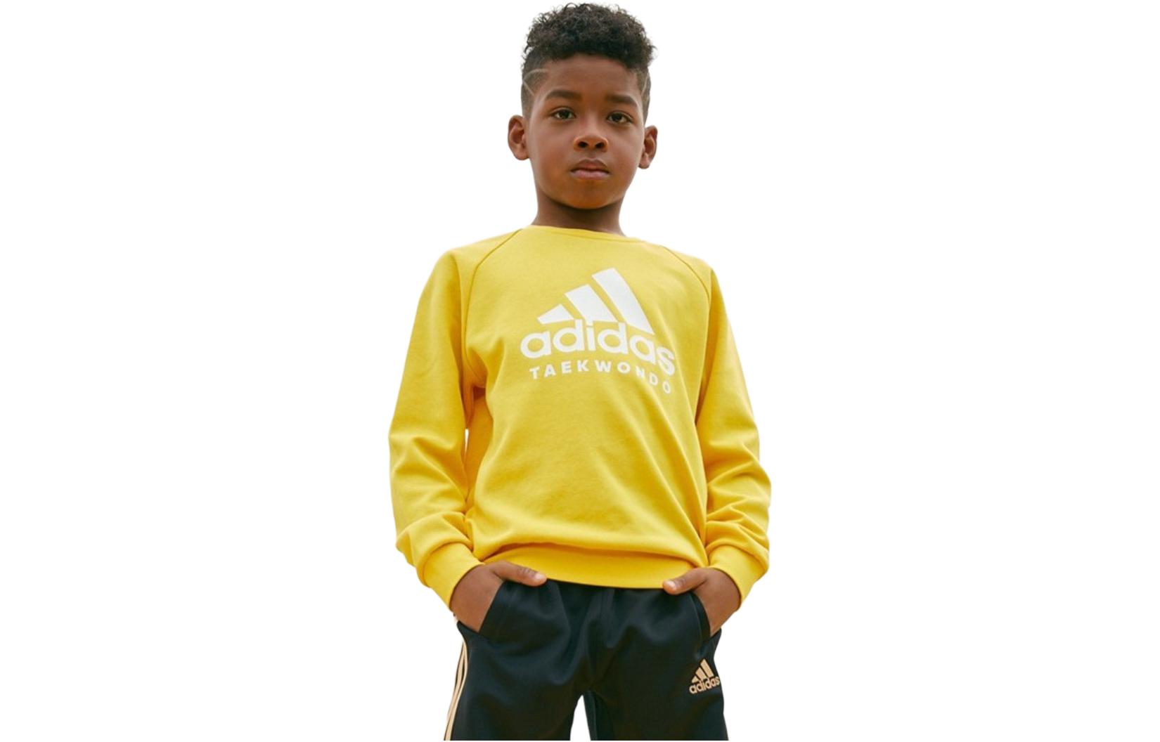 Мужское худи adidas (желтое)