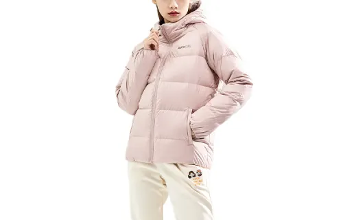ANTA Life Collection Down Jackets Women's Pink Hooded Moderate Other