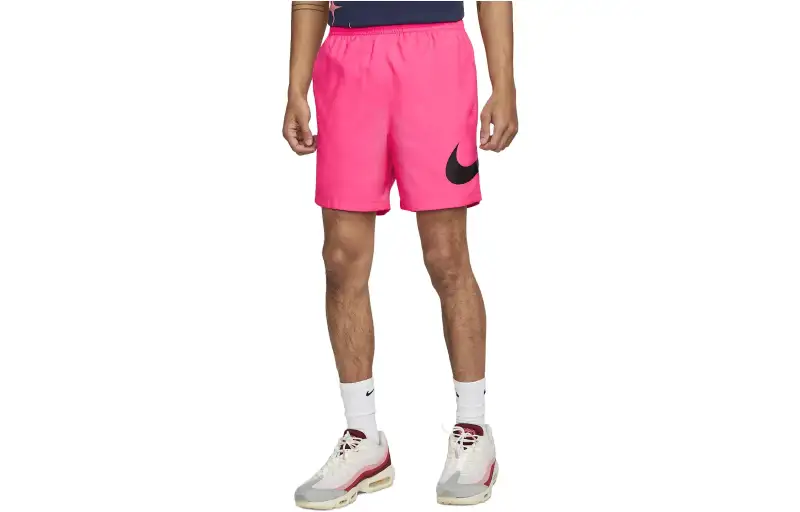 Nike Casual Shorts Men's Dark Pink Moderate