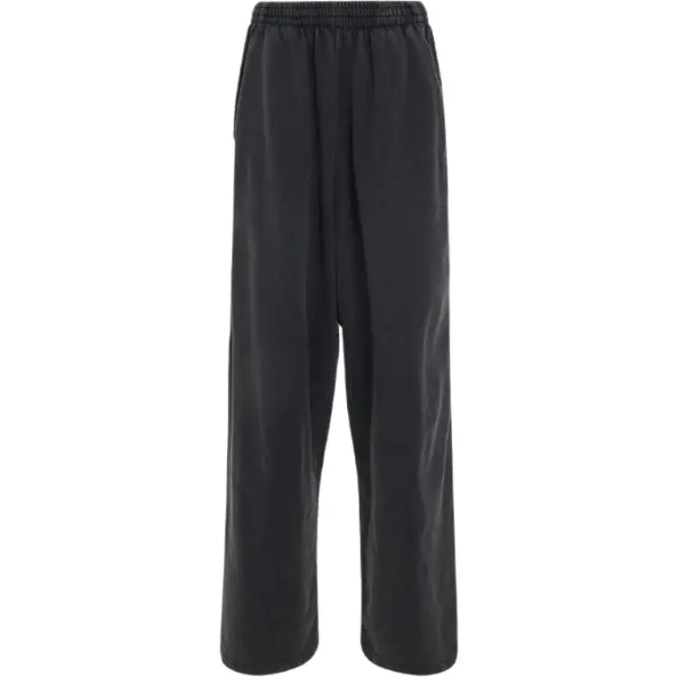 Balenciaga Knitted Sweatpants Loose Fit Men's Black
