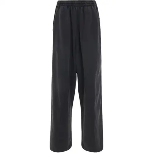 Balenciaga Knitted Sweatpants Loose Fit Men's Black