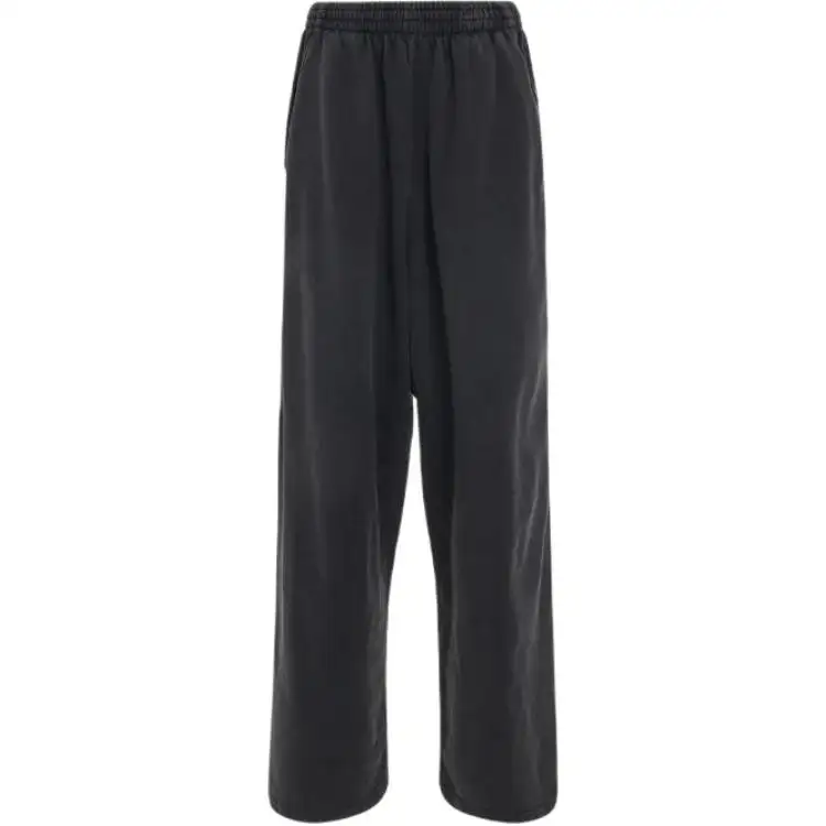 Balenciaga Knitted Sweatpants Loose Fit Men's Black