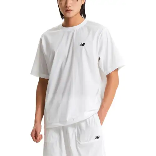 New Balance SEMI Over FITUNI SUMMER T Shirt Unisex White