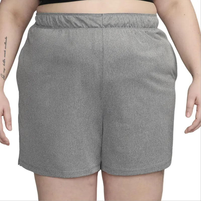 Nike Dri-FIT Attack Women's Mid-Rise 5' Unlined Shorts Plus Size
