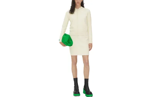 Bottega Veneta FW21 Knitwear Women's Dove White