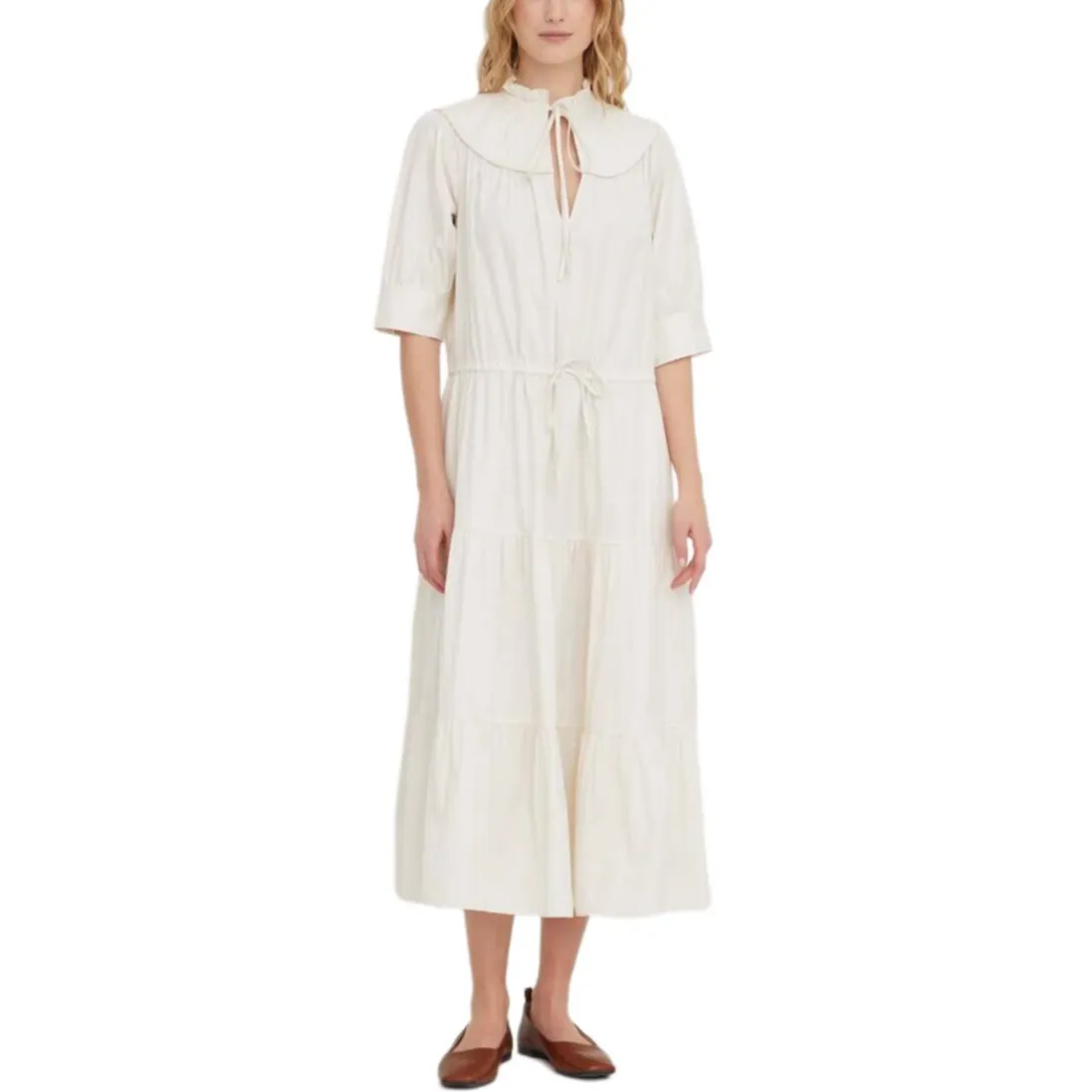 Polo Ralph Lauren Elia Tiered Midi Dress