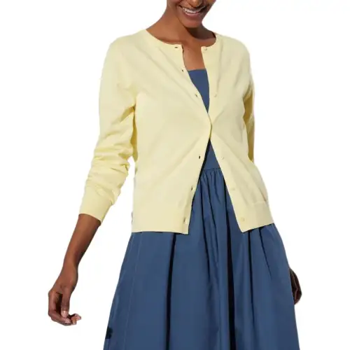 UNIQLO Knitwear Women's Apricot Yellow