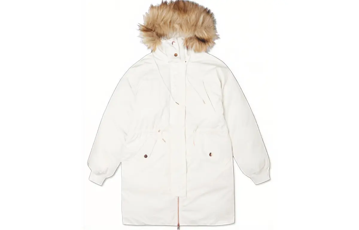 Converse Down Jacket Winter Women's White