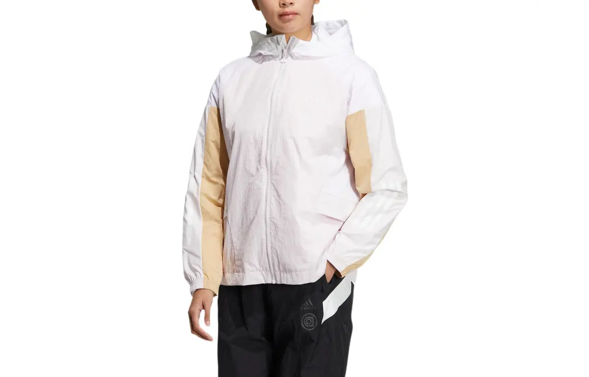 Adidas Jackets Women's Pink Hooded Moderate Other