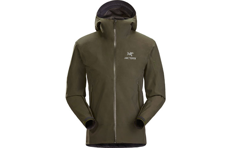 Мужская куртка Arcteryx Zeta SL (черная) — фото 19