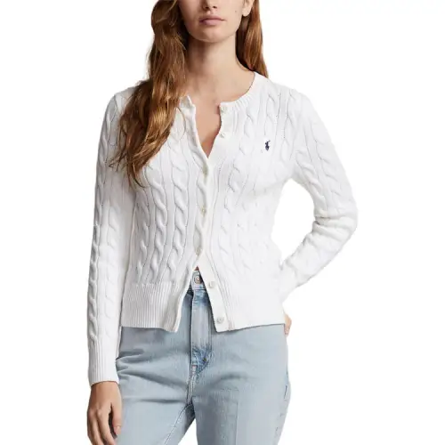 Polo Ralph Lauren Pony Embroidered Knitted Cardigan