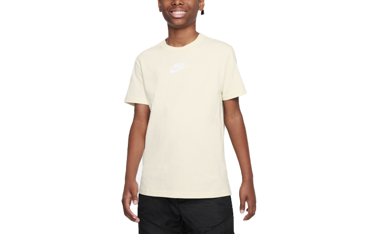 Мужская футболка Nike T-Logo (белая)