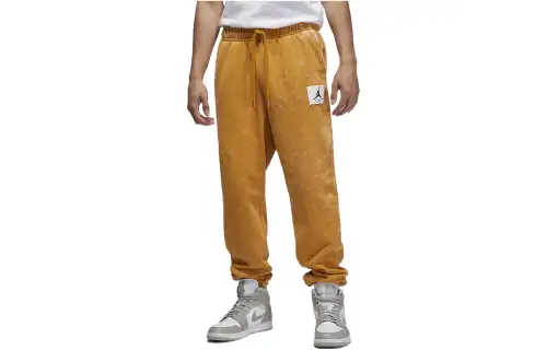 Jordan Flight Knitted Sweatpants Men's Orange