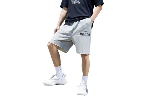 Anta Loose Fit Shorts Men's Gray