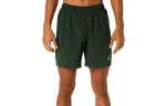 Asics ICON SHORT Casual Shorts Men's Rainforest/Glow In The Dark Yellow