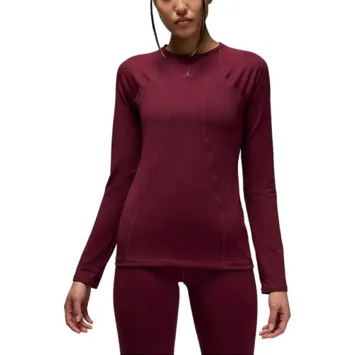 Jordan Sport Raglan Sleeve T Shirt Women's Burgundy
