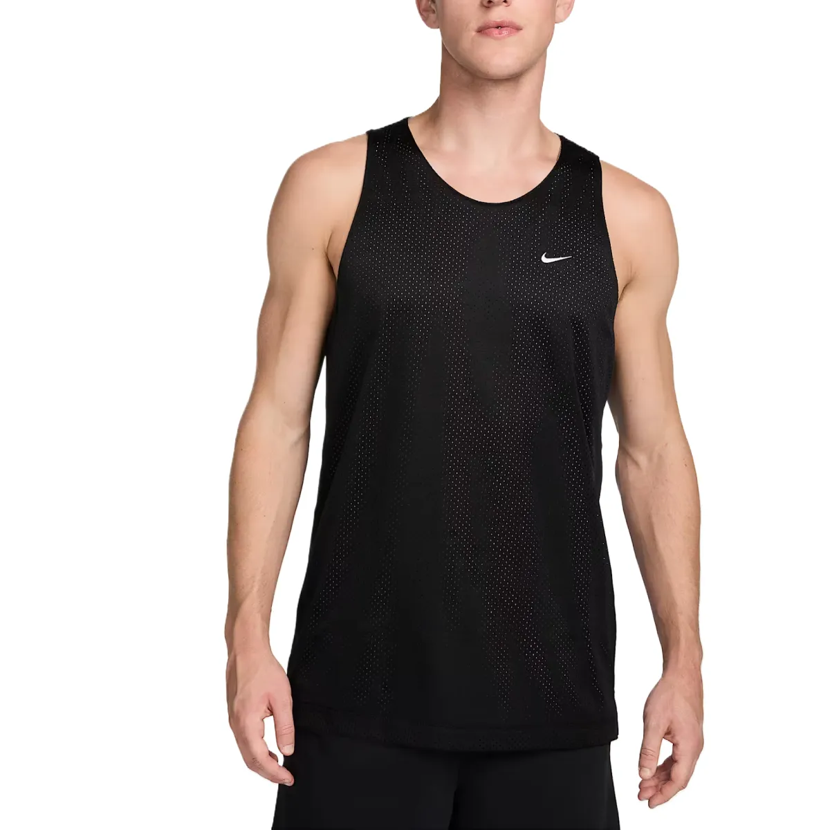 Nike Dri FIT Standard Issue Basketball Jersey Men's Black