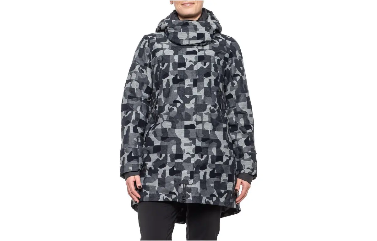 THE NORTH FACE Down Jackets Women's Gray Hooded (Non-detachable) Thickened Other