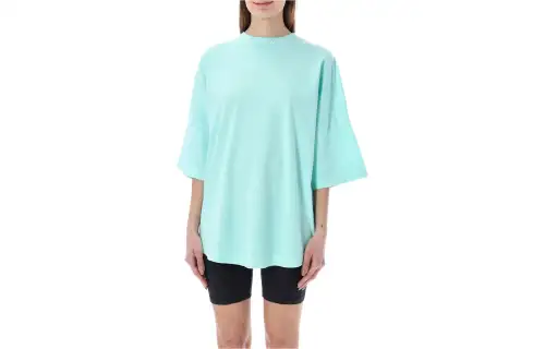 PALM ANGELS T Shirts Women's Neon Green Crew Neck