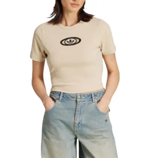 Adidas Originals Campus 2000 Back Cut-Out Detailed T-Shirt