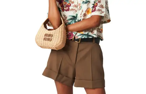 MIU MIU Casual Shorts Women's Brown