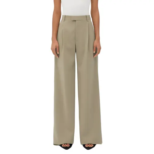 Bottega Veneta Knitted Sweatpants Women's Light Brown Moderate Other