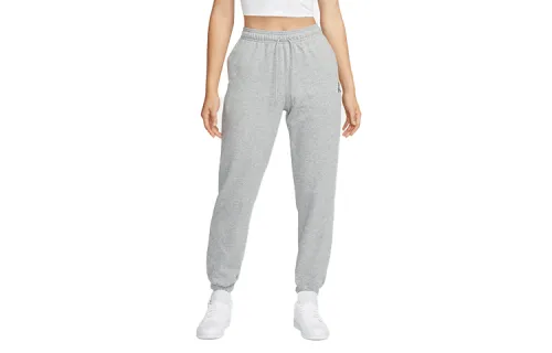Jordan Knitted Sweatpants Women's Gray Moderate Cuffed Pants