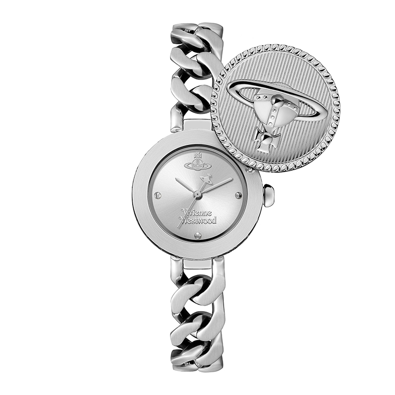 Женские часы Vivienne Westwood 25mm (серебристые)