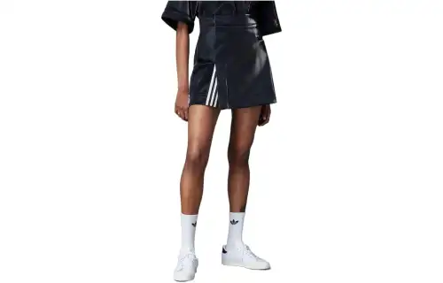 Adidas Blue Version High Shine Skirt Black