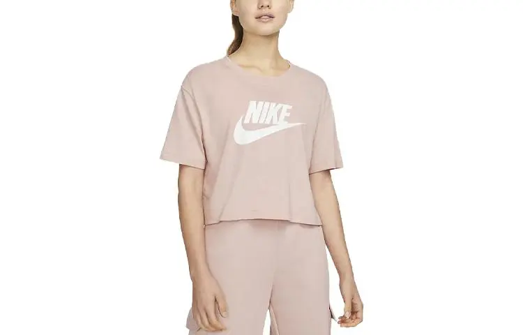 Nike Sportswear Essentials T Shirt Women's Light Pink