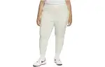 Nike Knitted Sweatpants Women's Ivory White Moderate Cuffed Pants