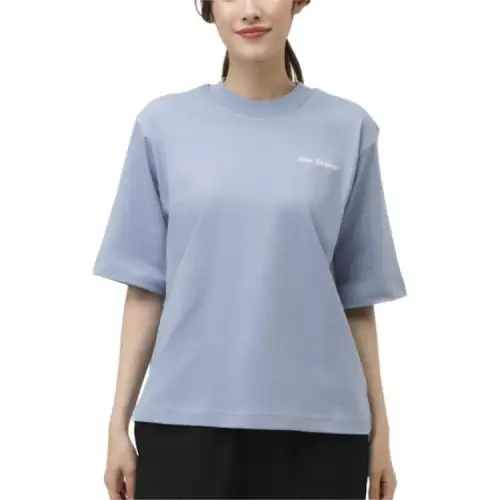 New Balance Drop Shoulder Sleeve T Shirt Women's Blue
