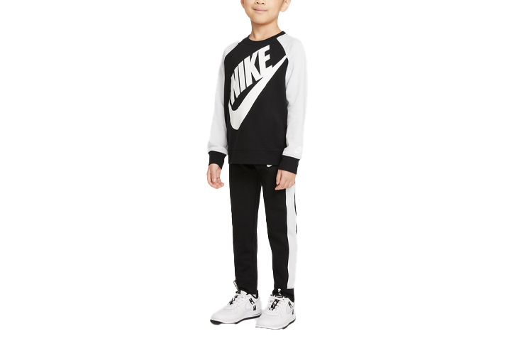 Nike Keep warm black children's sports suit